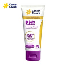 캔서카운슬 호주 키즈 선크림 SPF 50+ 35ml 튜브형, 1개