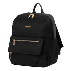 엘르 나일론 데일리 경량 직장인 미니 백팩 포트