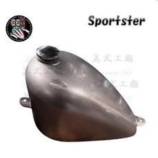 MOTOR FACTORY ROUTE 66 哈雷 Sportster 專用 日式小型 大鯨 中腰 噴射版 油箱 7L, 1個