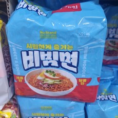 노브랜드 비빔면 옵션 낱개 수량, 24개
