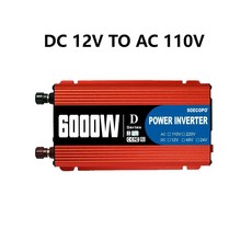 6000W 태양열 발전기 패널 12V DC ~ 220V110V 인버터 컨트롤러 RV 캠핑 RoHS 용 오프 그리드 시스템, only Inverter 110V