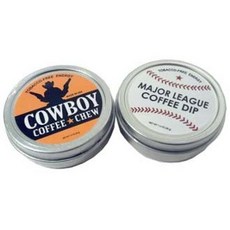 SPLIT 2팩 카우보이 커피 츄 & 메이저 리그 커피 딥 SPLIT 2 Pack Cowboy Coffee Chew & Major League Coffee Dip Quit Che, 1.4 온스(2팩), 1개, 40g