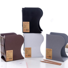 접이식 책꽂이 슬라이드 자바라 사무실 철재 책꽂이 정리대 수납함 거치대 서류함 보관함 정리함 조절 높이, 화이트