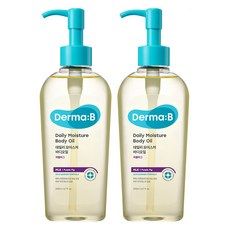 더마비 데일리 모이스처 바디오일 퍼플피그, 200ml, 2개