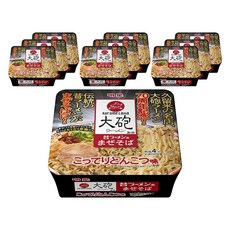 묘조 타이호 라멘 옛날 라멘풍 마제소바 진한 돈코츠 맛 164g, 10개
