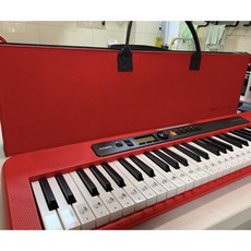 전자오르간 가방 키보드 레드 악기 케이스 컨트롤러 라이트 그레이 25키, 1개, 라이트 그레이 37키