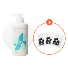 (청미정) 박하 쿨 샴푸 기획 (+흑곡샴푸 21ml증정), 500ml, 1개