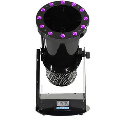 꽃가루 발사기 무대 축포 분사기 개막식 웨딩 폭죽, 1개, 컬러 페이퍼