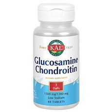KAL 葡萄糖胺軟骨素補充錠, 1個, 60 件