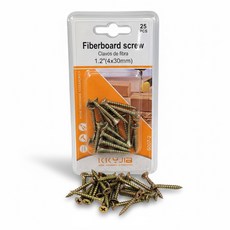 깔끔한 소분 포장 목공 나무 목재 전용 스크류 나사 피스 중형, 2개