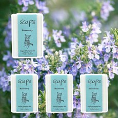 詩可貝SCOPe 迷迭香洗髮皂, 100g, 4件