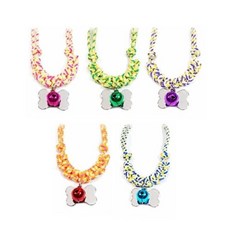 인식표 반려동물 각인없음 목걸이 문펫 방울 매듭 34057ea 1(pc), 1개