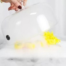 훈연기 커버 스모크 후드 바베큐 스모커 덮개 훈증 훈연 돔, 1세트