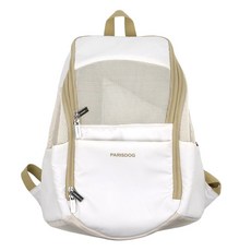 패리스독 네오소프트 강아지 앞가방, 1개, 아이보리