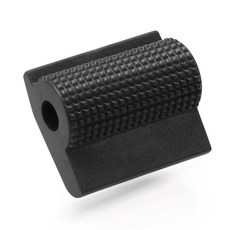 오토바이 기어 시프터 레버 풋 패드 페달 발가락 페그 커버, 5. black