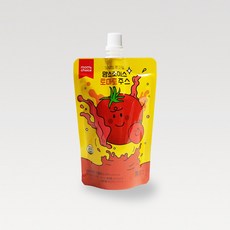 [환경패키지(벌크)] 맘스초이스 갈아만든 찰토마토주스 4주플랜, 28개, 120ml