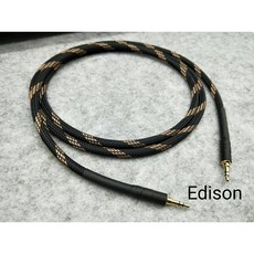Edison Audio 3.5mm 公對公 AUX 音源線, 1個, 0.5米 3.5一直頭一L頭 $250