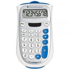 텍사스인스트루먼트 Texas Instruments TI-1706 SV 표준 기능 계산기
