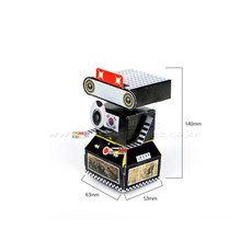 초등과학실험 어린이 바퀴의회전축 우주탐사로봇만들기 예술 교구용