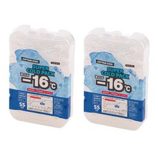 캡틴 스태그(CAPTAIN STAG) [2개 세트] 보냉제 콜드팩 빙점하-16℃ 장시간 보냉