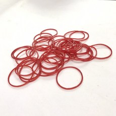 【HY】天然橡膠橡皮筋 No.17 (1kg/包 紅色) 耐用不易斷 辦公室信封免洗包材推薦, 紅色, 1個