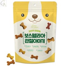 소형견 만성 슬개탈구되는 아이 기호성좋은 국내제조 보스웰리아 강아지 기관지피부 선천적, 뼈/관절강화