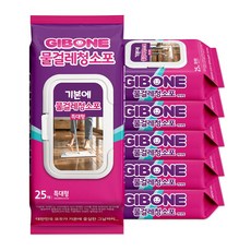 기본에 물걸레 청소포 특대형 캡형 25p, 6개