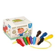 94686 손에묻지않는키크레용12색, 단품