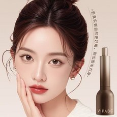 qilin-16 헤어라인 필러 브러시 자연스러운 이마라인 커버 땀에 번지지 않는 오래 지속되고 번지지 않는, 다크 블랙, 1.5ml, 1개, 1.5ml