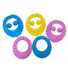 防水帽嬰兒洗澡帽小孩帽浴帽寶寶洗頭防水帽嬰幼兒洗頭擋水帽 寶寶洗頭帽 洗頭帽 帽 寶寶洗頭 嬰兒洗頭 兒童洗頭, 薄款薄款薄款款式圖案顏色隨機一個（泡沫材, 1個