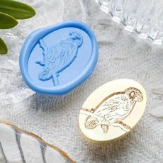 밀봉 스탬프 판 왁스 봉인 도장 카드 1개 D, 23. 35-20mmx30mm