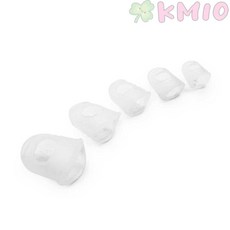 Kmio 실리콘 골무 화이트 세밀한작업, XXS
