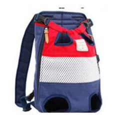 중형견 컴포트 포대기 이동 가방, 레드블루, 1개