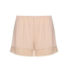 원더브라 하프클럽 여성 고무 밴딩 소프트 레이스 큐롯 베이지_P373884706 506398