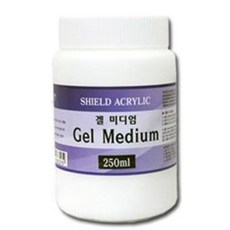 수성재료 혼합 겔미디엄 아크릴 보조제 꾸덕하게
