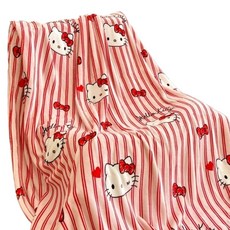 산리오 헬로키티 무릎담요 극세사 블랭킷 사무실 캠핑용