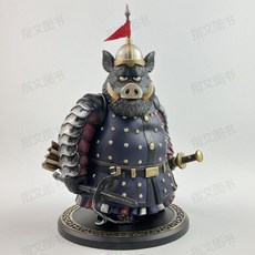 일본 전국시대 모형 갑옷 무장 전국무장 역사피규어 노부나가 미니어처 피규어 컬렉션굿즈 제품 갑옷시리즈 B타입, 2.Shenji Camp 멧돼지 원사이즈