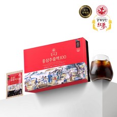 강개상인 홍삼추출액100(80ml x 30포) 6년근 쓴맛은 덜하고 향은 살리고, 1, 80ml