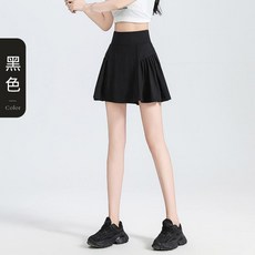 運動短裙 假兩件 百褶裙