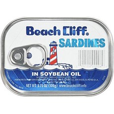 Beach Cliff 사디네스 인 소이빈 오일, 1개, 106g