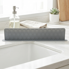 꿈꾸는 리빙 국산 싱크대 물막이 라메르 10cm 물 튐 방지 가드 설거지 워터가드, 그레이, 1개