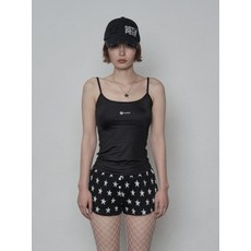 [셋업이엑스이] LOGO PEARL SLEEVELESS / BLACK
