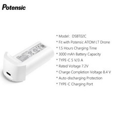 포텐식 드론 배터리 ATOM SE ATOM LT ATOM ATOM 2 ATOM 2 PTD 1 ATOM 3 호환, 1)ATOM LT Battery