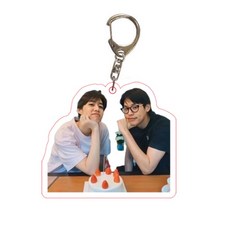 BKPP 壓克力雙面透明鑰匙圈 泰劇 周邊 紀念掛飾, 1個, 14號
