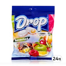타야스 드롭 어소티드 캔디, 24개, 75g