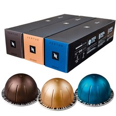 네스프레소 버츄오 캡슐커피 머그모음 (인텐소/멜로지오/오다치오) 셋트, 1세트, 3개입, 115g