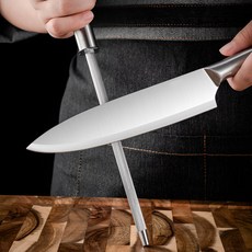 위모어 고강도 칼갈이 연마봉 야스리, 1개, 블랙