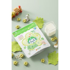 玉山碾米 POLI聯名兒童益生菌抱米花，多種口味米餅點心, 菠菜