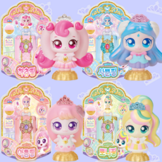 프린세스 캐치티니핑 하츄핑 사뿐핑 아름핑 뽀니핑 피규어 4종 SET 시즌6 장난감 인형 생일 선물, 01 하츄핑+02 사뿐핑+03 아름핑+04 뽀니핑, 1개