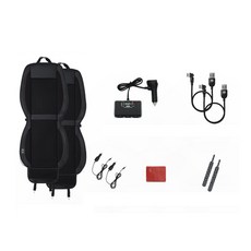 자동차 차량용 쿨링 통풍 쿨 시트 바람 방석 3구 소켓 케이블 세트, 허리케인 쿨링 키트 KIT-TP03-01, 1개